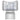 Zline Refrigerator ZLINE 36" Autograph Edition 21.6 cu. ft Freestanding French Door Refrigerator with Water and Ice Dispenser in Fingerprint Resistant Stainless Steel with Accents (RFMZ-W-36)